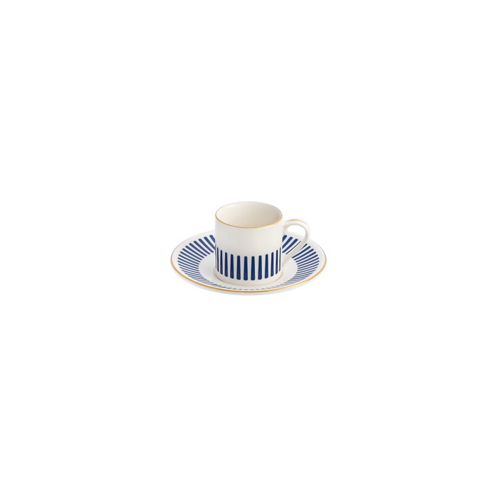 Hermia Alya - Dark Blue Juego de tazas de café Hermia Alya - Dark Blue Juego de tazas de café
